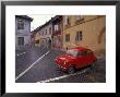 Village Roadway And Car, Sighishoara, Romania by Gavriel Jecan Limited Edition Print