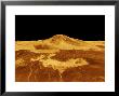 3D Perspective View Of Maat Mons On Venus by Stocktrek Images Limited Edition Pricing Art Print