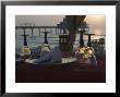 Table For Two On The Beach, Dubai, United Arab Emirates, Middle East by Amanda Hall Limited Edition Print
