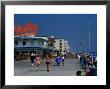 People On Rehoboth Beach Boardwalk by Kraig Lieb Limited Edition Print