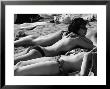 Bikini Clad Beauties On The Beach At The Cannes Film Festival by Paul Schutzer Limited Edition Print