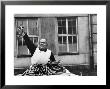 Vendor Trying To Sell Bundles Of Sausage by Margaret Bourke-White Limited Edition Print