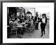 Parisians At A Sidewalk Cafe by Alfred Eisenstaedt Limited Edition Print