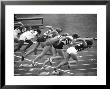 Women Runners Competing At The Olympics by George Silk Limited Edition Print