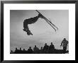 Acrobatic Skier Jack Reddish In Somersault At Sun Valley Ski Resort by J. R. Eyerman Limited Edition Pricing Art Print