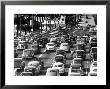 Traffic Traveling On Figueroa And Sunset Street by Loomis Dean Limited Edition Print