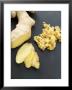 Fresh Ginger Root In Slices And Grated by Winfried Heinze Limited Edition Pricing Art Print