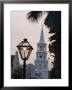 Saint John's Luthern Church At Night With A Lamppost In Charleston, South Carolina by Richard Nowitz Limited Edition Print