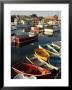 Lobster Fishing Boats And Row Boats In Rockport Harbor, Ma by Tim Laman Limited Edition Print