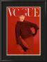 Vogue  - Rose Red, 1957 by Norman Parkinson Limited Edition Print