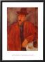 Seated Man Leaning On A Table by Amedeo Modigliani Limited Edition Print