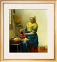 The Milkmaid, C.1658-1660 by Jan Vermeer Limited Edition Print