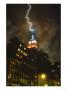 Lighting Striking Empire State Building, Nyc, Ny by Paul Katz Limited Edition Print