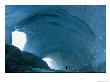 An Enormous Ice Tunnel In Antarctica by Maria Stenzel Limited Edition Print
