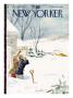 The New Yorker Cover - January 14, 1950 by Perry Barlow Limited Edition Print