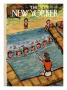 The New Yorker Cover - August 21, 1954 by Abe Birnbaum Limited Edition Print