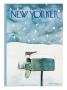 The New Yorker Cover - March 10, 1980 by Eugã¨Ne Mihaesco Limited Edition Print