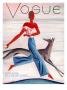 Vogue Cover - July 1930 by Eduardo Garcia Benito Limited Edition Print