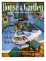 House & Garden Cover - August 1958 by George De Gennaro Limited Edition Print