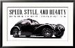 Speed, Style And Beauty by Michael Furman Limited Edition Print