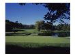 Baltusrol Golf Club, Hole 4, Pond And Two-Tiered Green by Stephen Szurlej Limited Edition Print