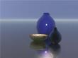 Blue Vases With Bowl by Trevor Scobie Limited Edition Pricing Art Print