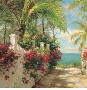 Seaside Walk by Vail Oxley Limited Edition Pricing Art Print