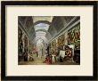 View Of The Grand Gallery Of The Louvre, 1796 by Hubert Robert Limited Edition Print