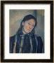 Portrait Of Madame Cezanne With Loosened Hair, 1890-92 by Paul Cezanne Limited Edition Print