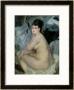 Nude, Or Nude Seated On A Sofa, 1876 by Pierre-Auguste Renoir Limited Edition Print