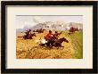 Cossacks Charging Into Battle by Franz Roubaud Limited Edition Print