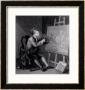 Self Portrait Painting The Comic Muse by William Hogarth Limited Edition Print