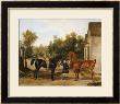 Preparing For The Ride, 1837 by Franz Zeller Von Zellenberg Limited Edition Print