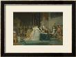 The Divorce Of The Empress Josephine 15Th December 1809 by Henri-Frederic Schopin Limited Edition Pricing Art Print