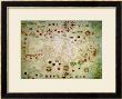 Miniature Nautical Map Of The Mediterranean, 1584 by Bartolomeo Olives Limited Edition Pricing Art Print