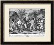 A Cudgelling Match Between English And French Negroes On The Island Of Dominica, 1779 by Agostino Brunias Limited Edition Print