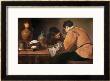 Two Men At Table, Circa 1620-21 by Diego Velã¡Zquez Limited Edition Print