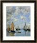 The Jetty At High Tide, Trouville by Eugã¨Ne Boudin Limited Edition Print