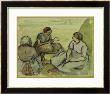Three Peasant Women by Camille Pissarro Limited Edition Pricing Art Print
