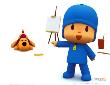 Pocoyo The Artist by David Cantolla Limited Edition Print