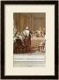 Benjamin Franklin Presenting His Opposition To The Taxes In 1766 by Le Jeune Limited Edition Pricing Art Print