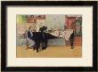 Young Member Of The Larson Household Does Her Piano Practice While Papa Paints Her by Carl Larsson: Limited Edition Pricing Art Print