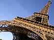 France Paris Eiffel Tower Low Angle View by Paul Seheult Limited Edition Print