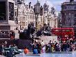 Tourists At Trafalgar Square, London, England by Richard I'anson Limited Edition Print