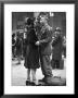 Young Woman In Pennsylvania Station Bidding Farewell To Departing Serviceman During Wwii by Alfred Eisenstaedt Limited Edition Print