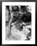 Settlement House Children Burying Boy Under Sand At The Beach by Martha Holmes Limited Edition Print