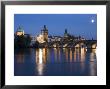 Old Town And Charles Bridge At Dusk, Prague, Czech Republic by Doug Pearson Limited Edition Pricing Art Print
