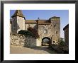 Fortified Village Gateway, Blanot, Burgundy, France by Michael Busselle Limited Edition Print