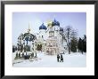 Cathedral Of The Assumption In Winter Snow, Sergiev Posad, Moscow Area by Gavin Hellier Limited Edition Print