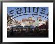 Colourful Houses Of The Old Town Square Viewed Through A Cafe Window, Old Town, Poland by Gavin Hellier Limited Edition Print